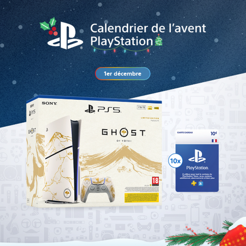 Calendrier de l'Avent PlayStation 2025 : jeux vidéo, éditions collector, consoles PS5, voici ce que vous pouvez obtenir gratuitement en participant…