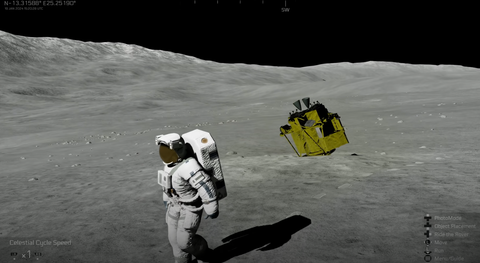 Vous pouvez visiter gratuitement la Lune... grâce à Steam !