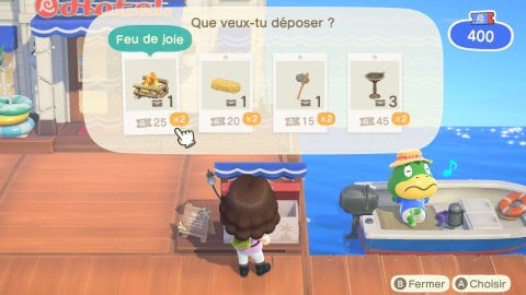 Ticket d’hôtel Animal Crossing New Horizons : comment en obtenir pour la boutique de souvenirs ? 