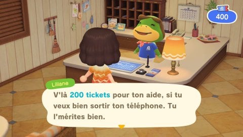 Ticket d’hôtel Animal Crossing New Horizons : comment en obtenir pour la boutique de souvenirs ? 