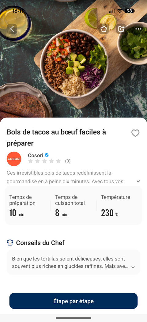 Test Cosori ICONIC Single : l'air fryer en inox qui dit enfin adieu au plastique (et aux PFAS)