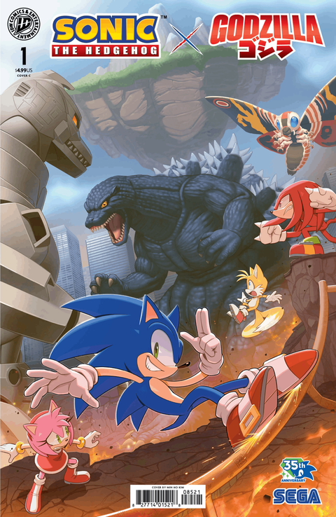 Plus qu'un crossover, un séisme : pourquoi vous devez absolument lire ce comics réunissant Sonic et Godzilla