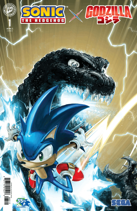 Plus qu'un crossover, un séisme : pourquoi vous devez absolument lire ce comics réunissant Sonic et Godzilla