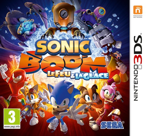 Sonic Boom : le Feu et la Glace sur Nintendo 3DS 