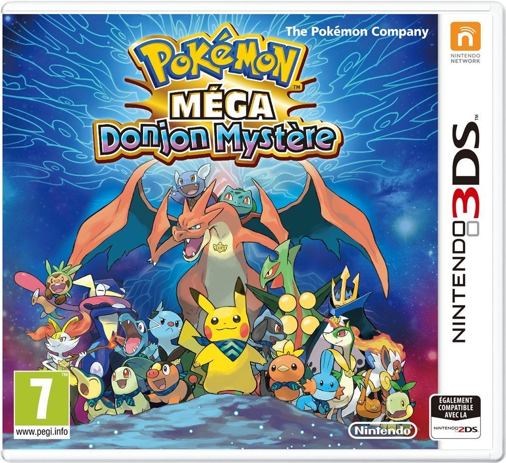 Pokémon Méga Donjon Mystère sur Nintendo 3DS 
