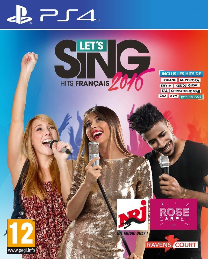 Let's Sing 2016 : Hits Français sur PlayStation 4 