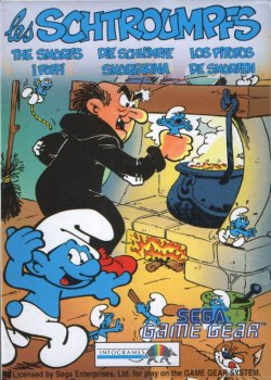 Jeu Les Schtroumpfs Sur Sega Game Gear – Cartouche Loose, PAL, Bon état