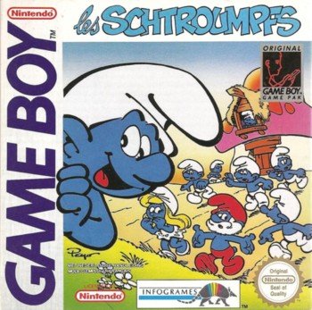 Jeu Game Boy Color - Le Cauchemar Des Schtroumpfs, Version Originale, état Correct