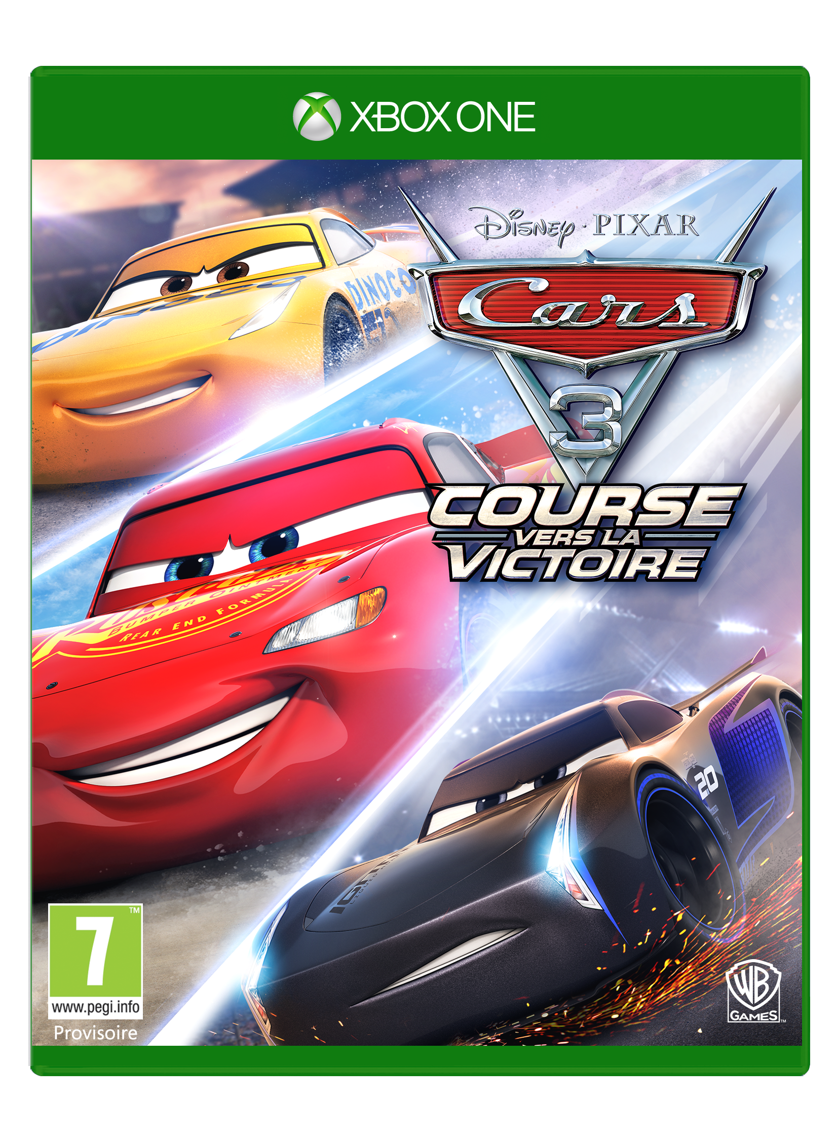 CARS 3 Flash McQueen Voiture Jeux Vidéo en Français - Course Vers la  Victoire #1 