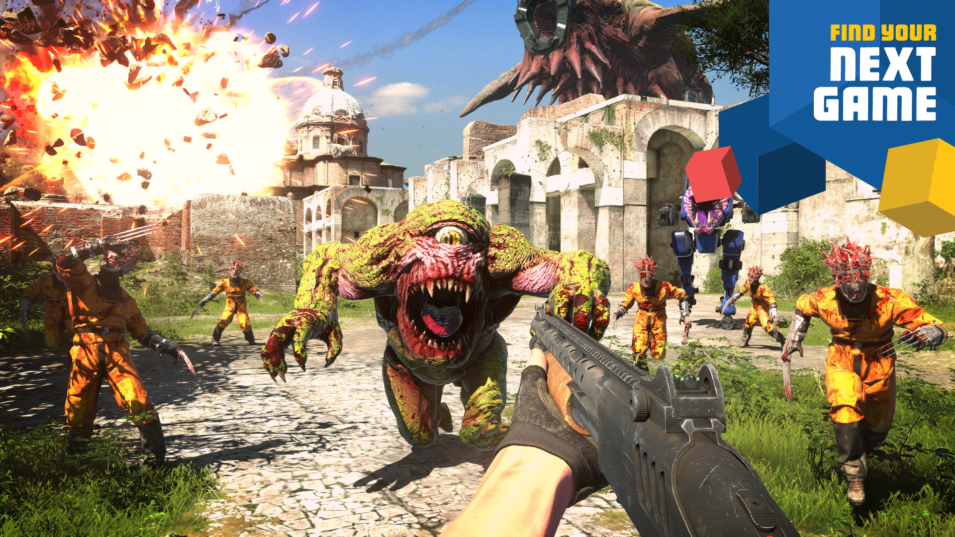[Update] Serious Sam 4: Planet Badass will arrive next month on PC and Stadia