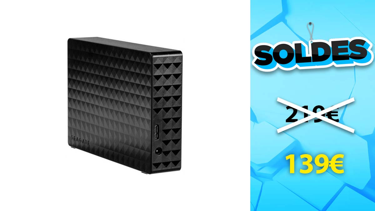 Seagate Sale: 8TB External Hard Drive at knockdown price