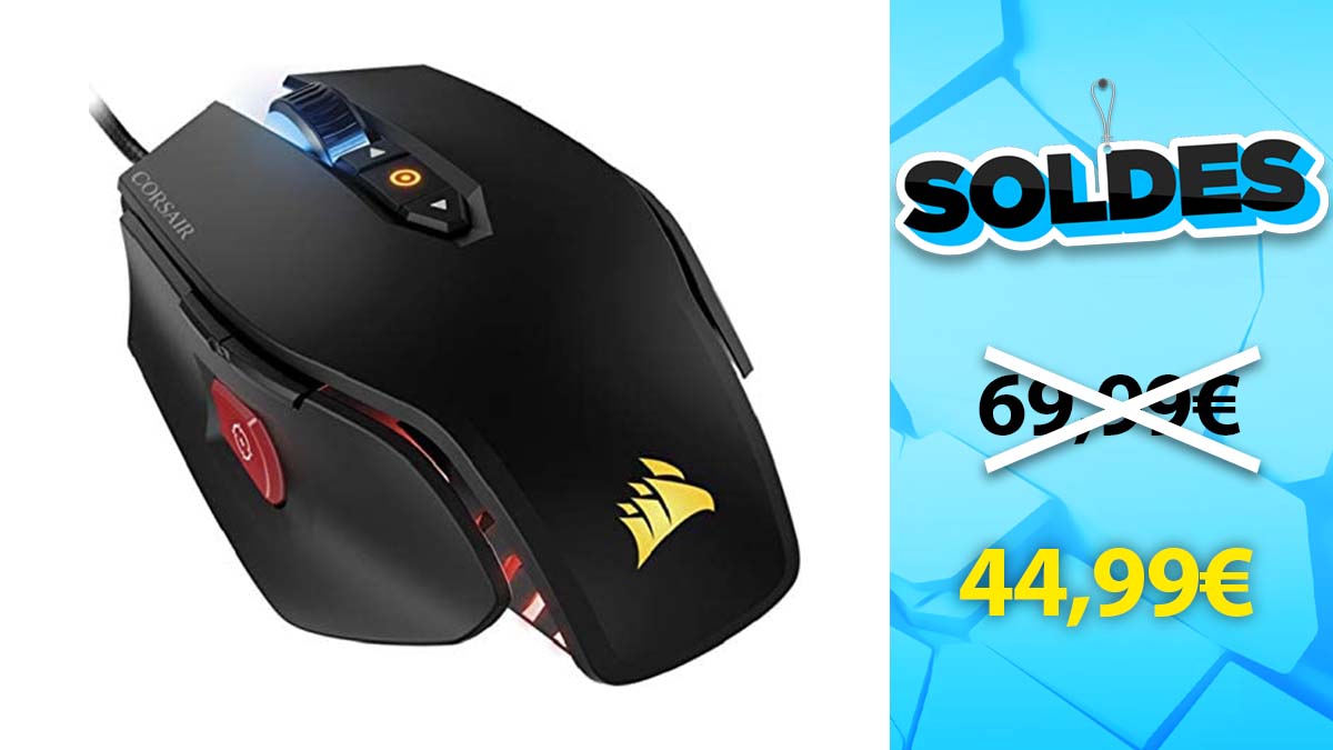 Corsair sale: the M65 Pro Black RGB mouse in 36% promotion