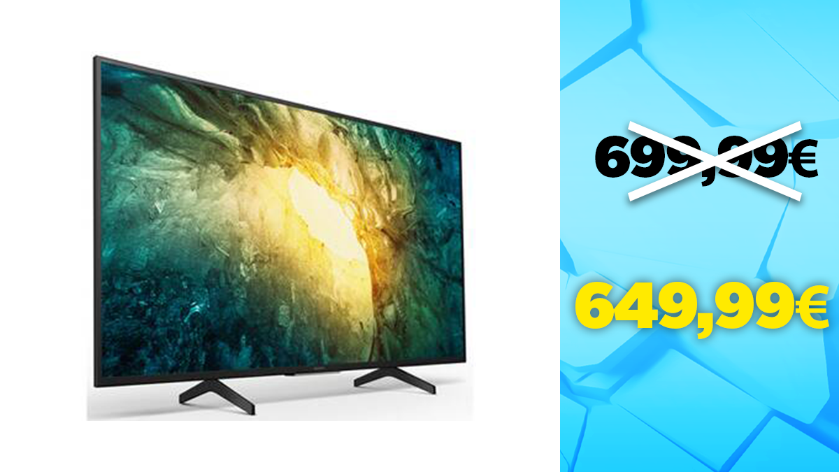 Sony Good Deal: The 49 4K UHD Smart TV in reduction