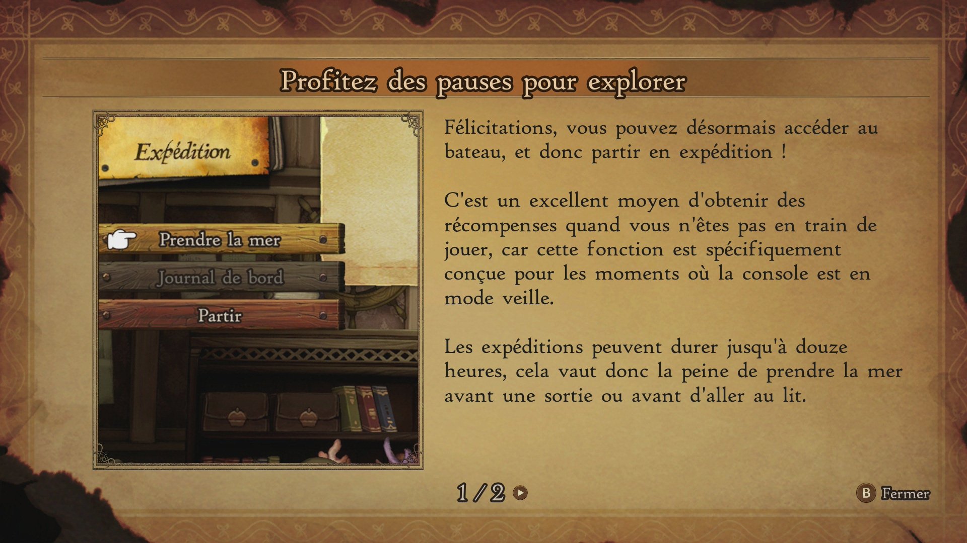 Bravely Default II Soluce - Quête annexe 001 - Un petit tour en bateau 1 Bravely Default II Soluce - Quête annexe 001 - Un petit tour en bateau