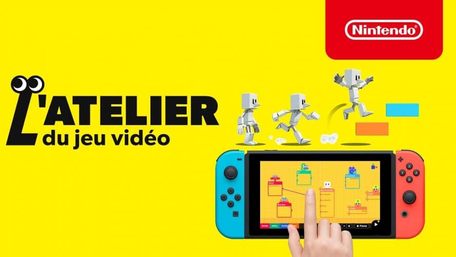 L'Atelier du Jeu Vidéo sur Nintendo Switch 
