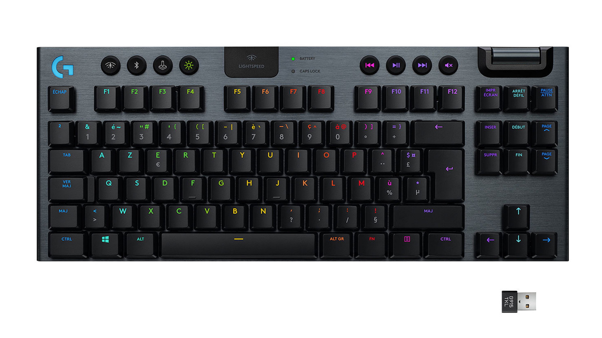 Test Logitech G915 Lightspeed : des touches mécaniques plus plates pour un clavier  gaming sans-fil rapide et luxueux - Les Numériques