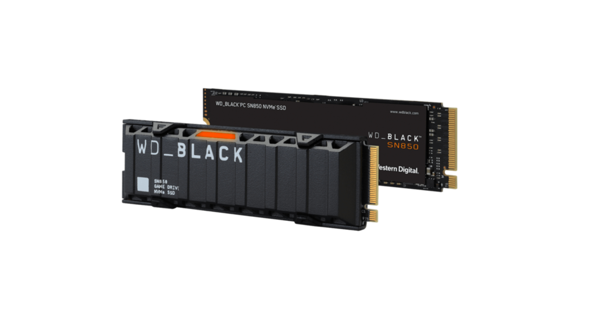 Disque SSD Interne WD_BLACK SN850P avec dissipateur pour