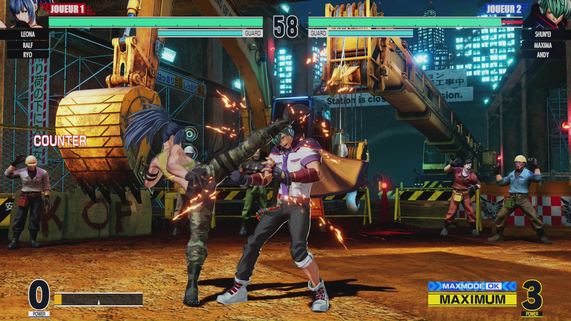 The King of Fighters XV Test ps5