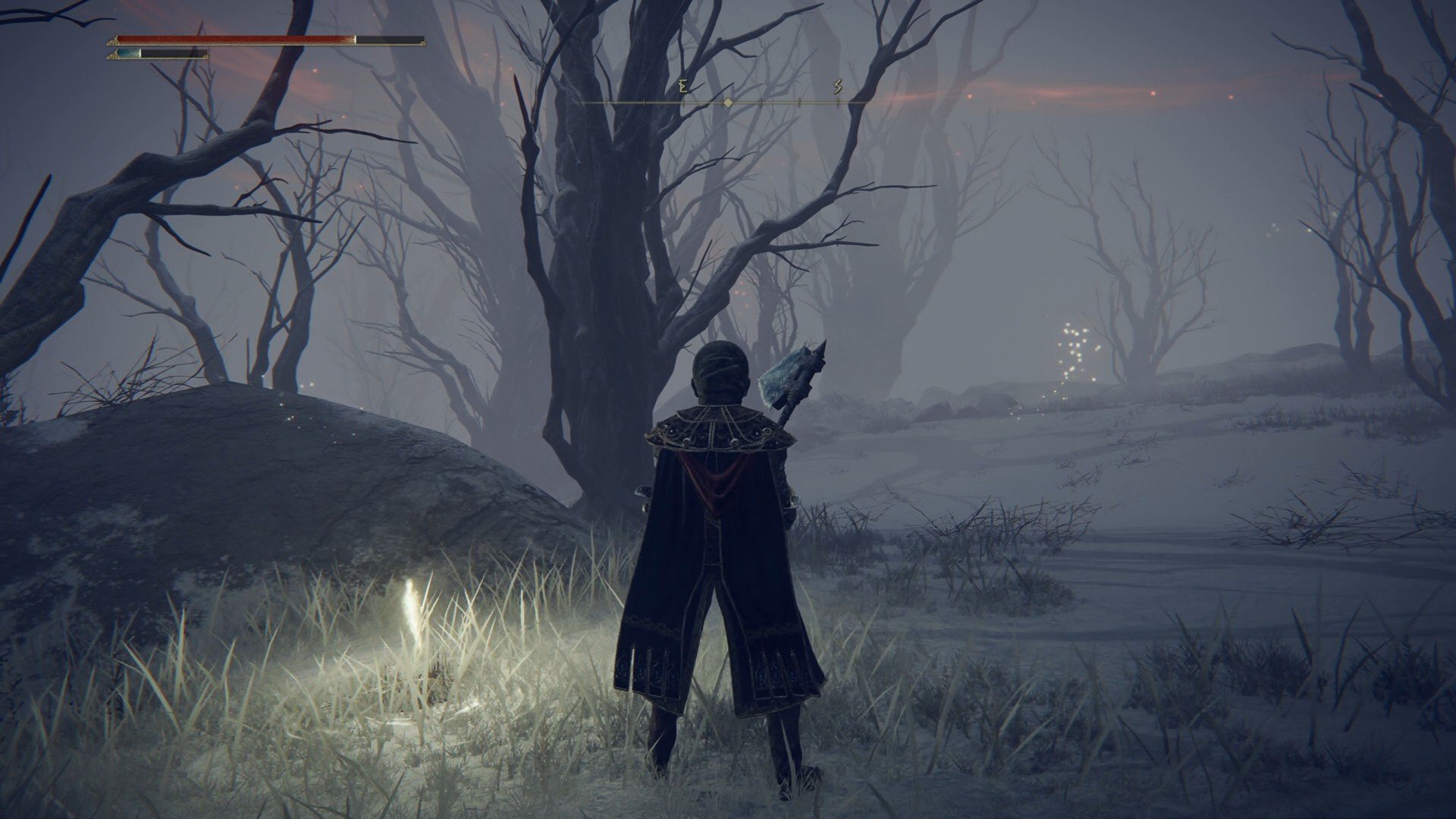 Paysage fantastique d'Elden Ring