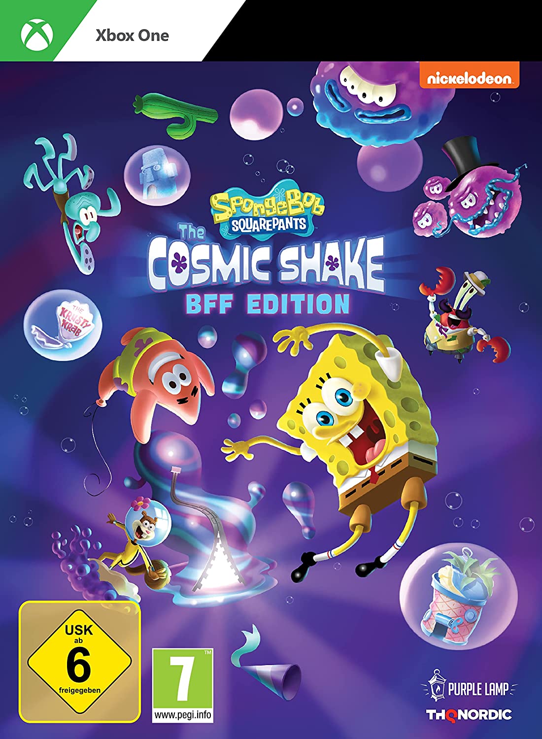 Bob l'éponge : The Cosmic Shake sur Xbox One 