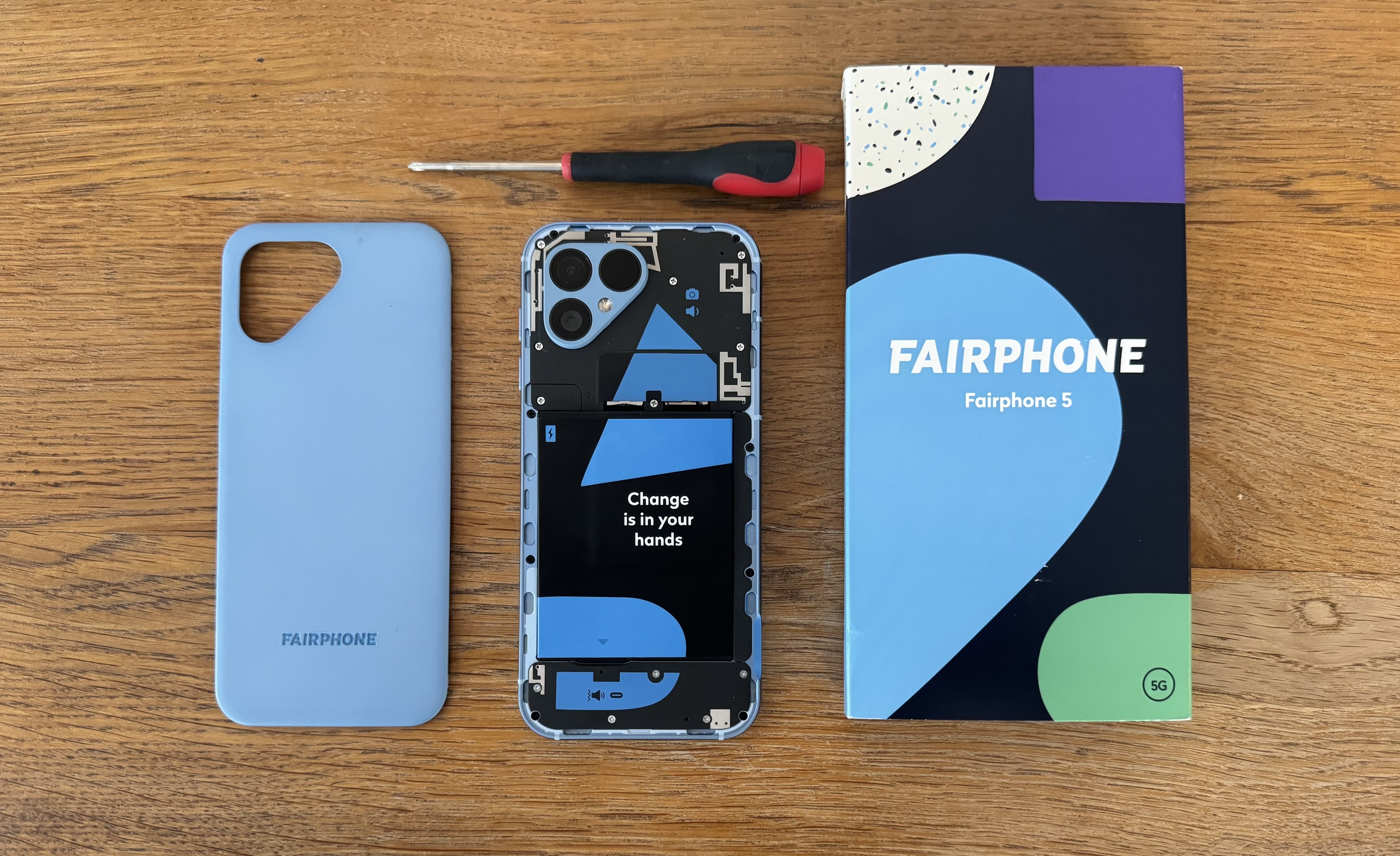 Test Smartphone Fairphone Fairphone 5